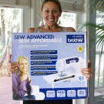 My new brother CS-6000i sewing machine