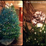 D.I.Y. Twine Ball Tree Topper by The Thinking Closet