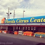 You know you're in Florida when... Florida Citrus Center visit. By The Thinking Closet