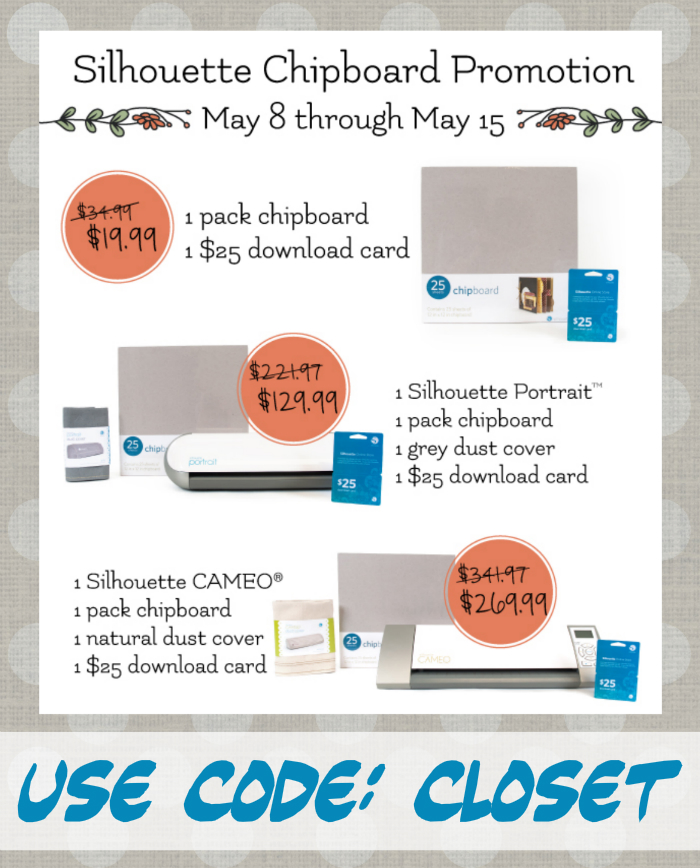 May Silhouette Promotion & Giveaway at The Thinking Closet 