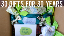 30 Gifts to Celebrate 30 Years via The Thinking Closet