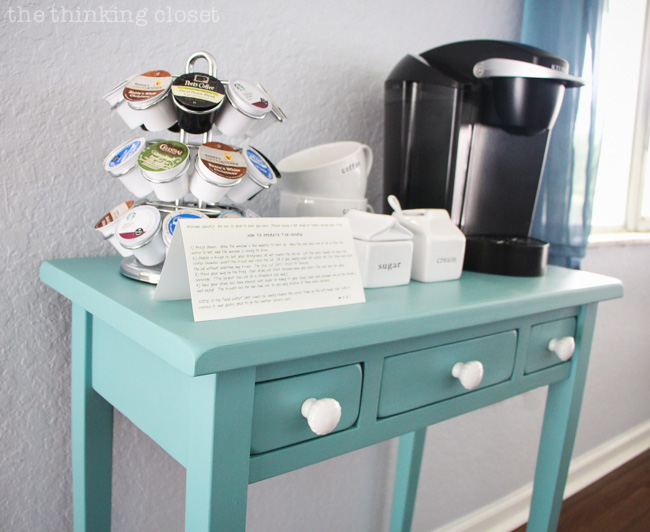 Hot Drinks Station Table Makeover making use of Annie Sloan Chalk Paint inside Provence | Tutorial with step-by-step breakdown with regard to beginners! There is actually certainly NO require being intimidated by simply this medium just about any longer. trust me! Anyone tend to be likely to fall throughout love.