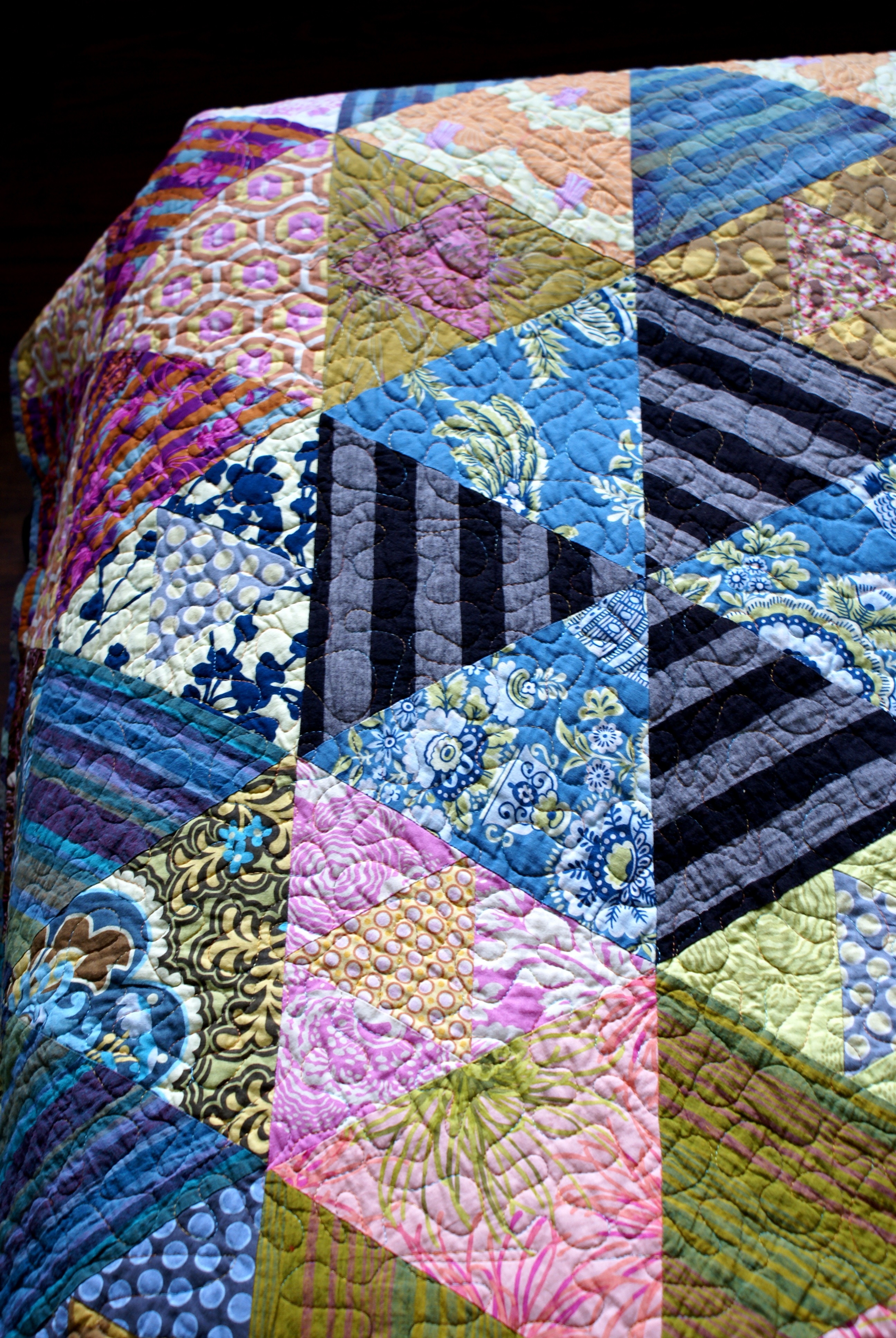 Quilt by Robin - via The Thinking Closet