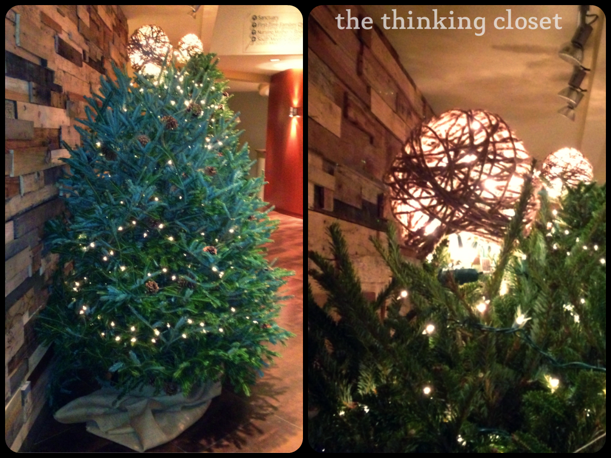 D.I.Y. Twine Ball Tree Topper by The Thinking Closet