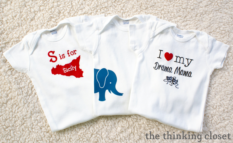 30 D I Y Baby Onesies The Thinking