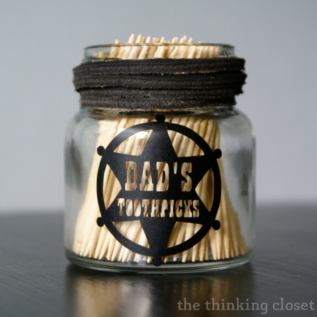 A Cowboy's Toothpick Holder | The Thinking Closet