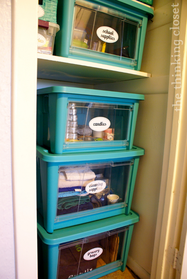 Operation Organization with Rubbermaid All Access Bins