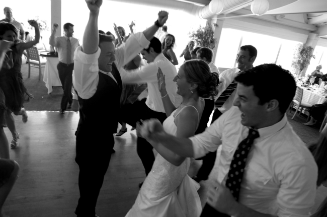 Getting our dance on at the reception. Getting our dance on at the reception.