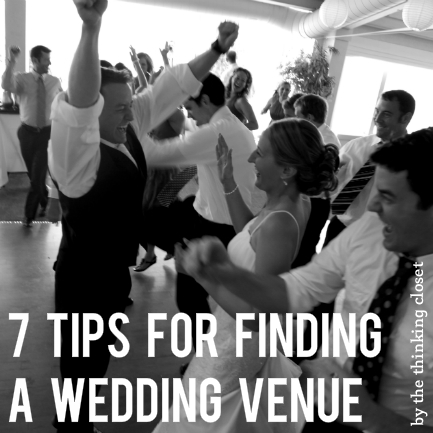 7 Tips for Finding A Wedding Venue