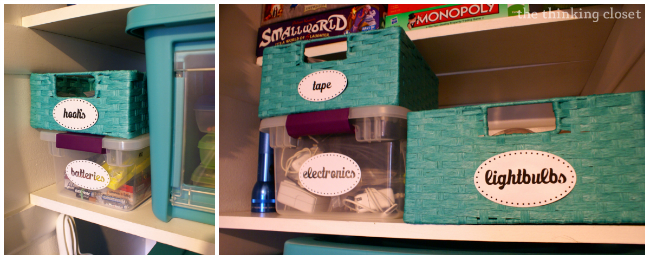 Using chipboard and vinyl to create custom vinyl labels with a Silhouette via The Thinking Closet Using chipboard and vinyl to create custom vinyl labels with a Silhouette via The Thinking Closet