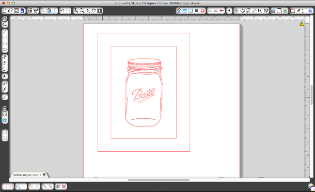 How to create sketch pen mason jar art in Silhouette Studio. 