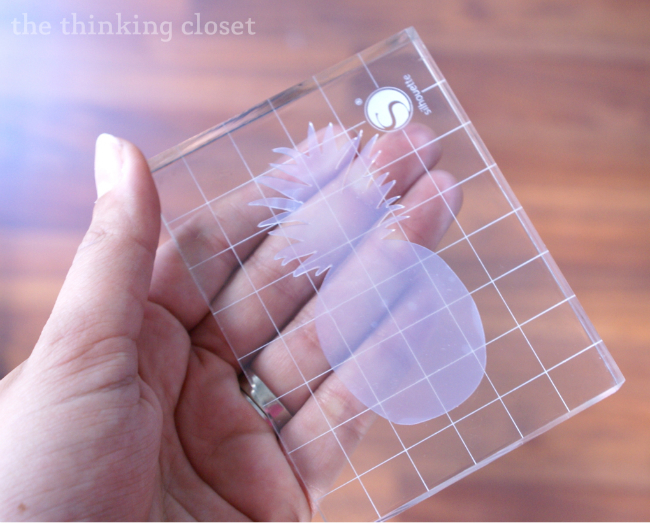 Stamp on Acrylic Block Stamp on Acrylic Block
