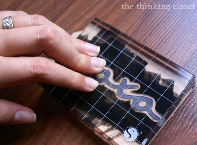 5 Tips for Your First Foray into Stamping with your Silhouette! {So you can learn from my mistakes.} via thinkingcloset.com 5 Tips for Your First Foray into Stamping with your Silhouette! {So you can learn from my mistakes.} via thinkingcloset.com