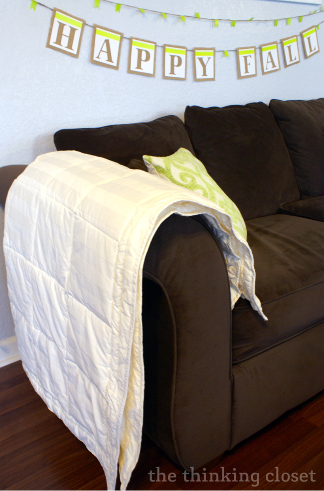 A cozy throw is a home decor essentially when transitioning from summer to fall! A cozy throw is a home decor essentially when transitioning from summer to fall!