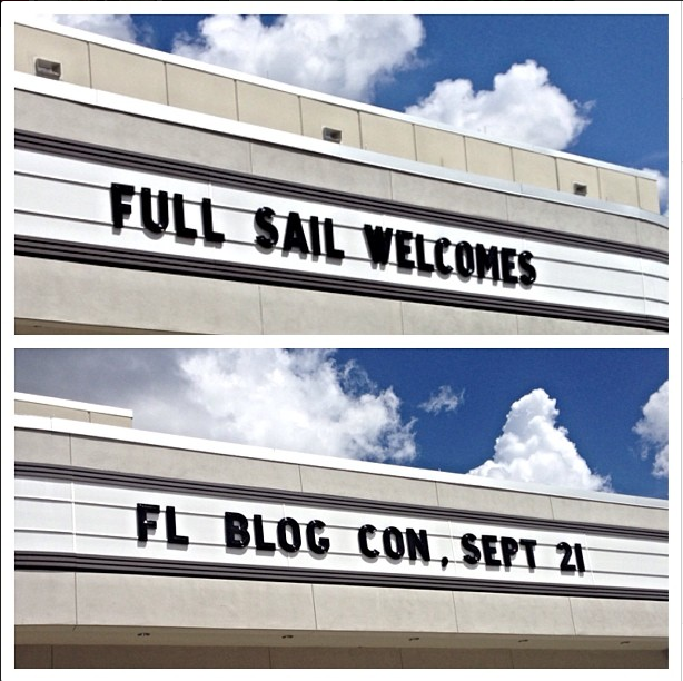 Full Sail Welcome Sign