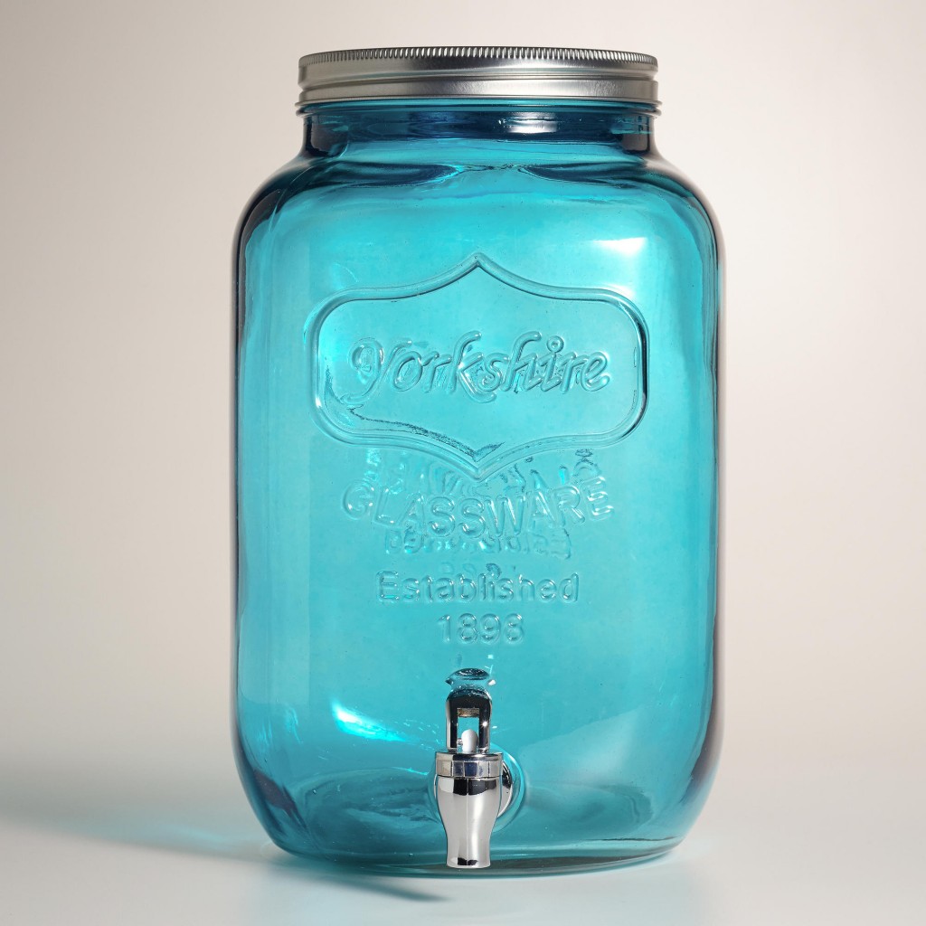 Blue Glass Yorkshire Dispenser | World Market