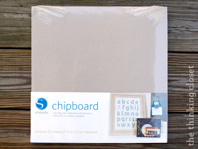 Silhouette Chipboard via thinkingcloset.com Silhouette Chipboard via thinkingcloset.com