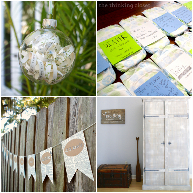 Projects for a Crafternoon via thinkingcloset.com Projects for a Crafternoon via thinkingcloset.com