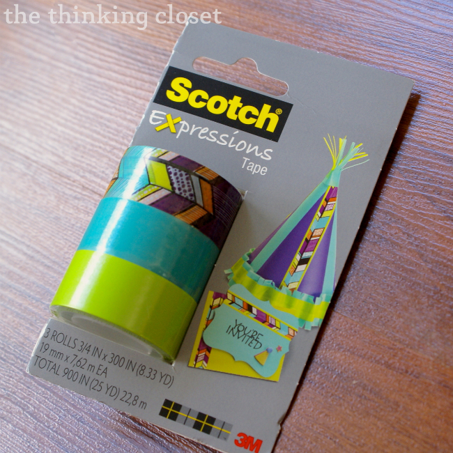 Scotch Expressions Tape! Great for crafts of all kinds. #ExpressionsTape #ad Scotch Expressions Tape! Great for crafts of all kinds. #ExpressionsTape #ad