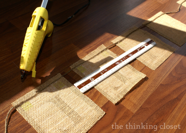 GluingTwine Hot glue gun does it again!