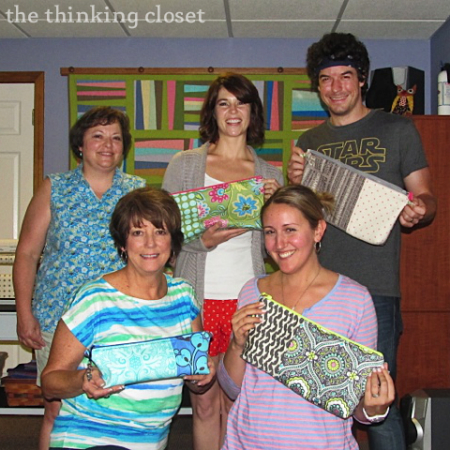 Origami Bags! Story of a "Crafternoon" via thinkingcloset.com Origami Bags! Story of a "Crafternoon" via thinkingcloset.com