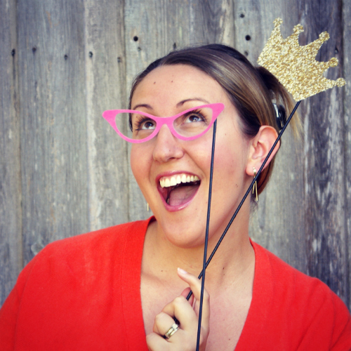 DIY Photo Booth Props & Free Silhouette Cut File