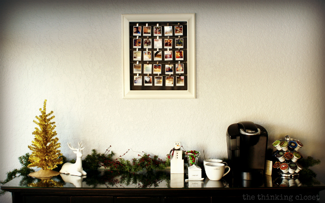 Christmas "fantle" with Instagram Advent Calendar on display! Christmas "fantle" with Instagram Advent Calendar on display!