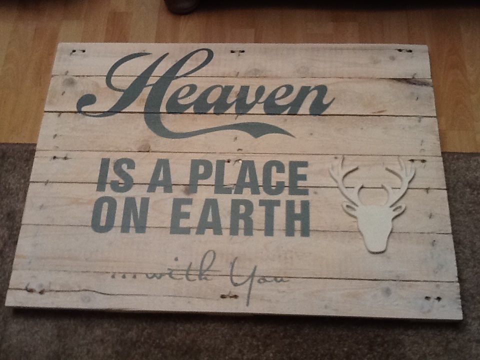 Pallet Sign Featured in The Thinking Closet Reader Showcase Pallet Sign Featured in The Thinking Closet Reader Showcase