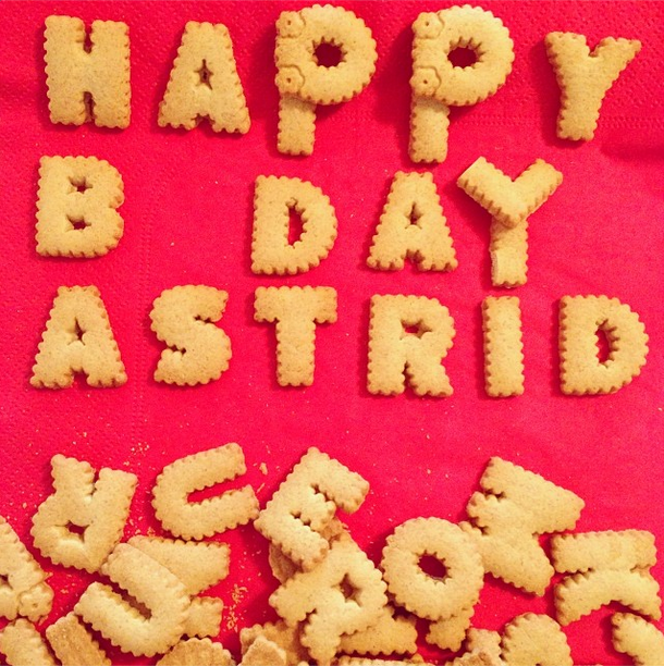 Happy B-Day, Astrid! Happy B-Day, Astrid!
