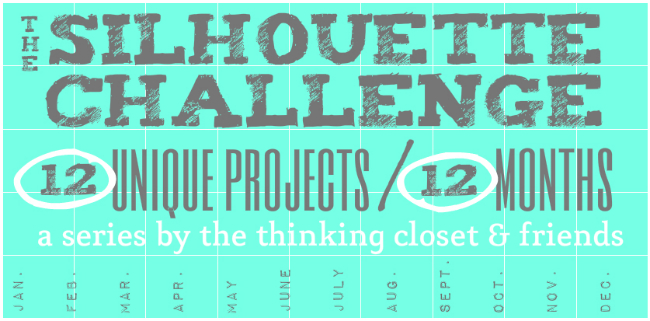 The Silhouette Challenge! 12 unique projects in 12 months. The Silhouette Challenge! 12 unique projects in 12 months.