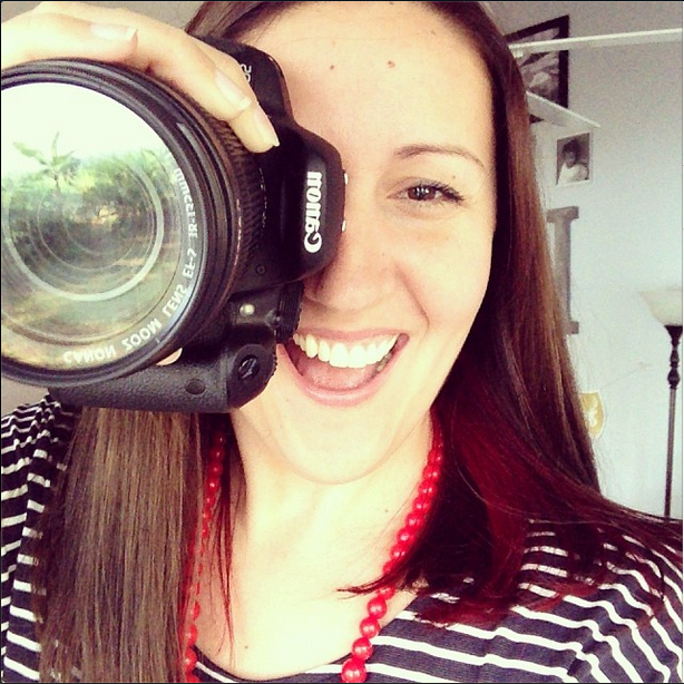 Christmas morn with my new Canon DSLR!
