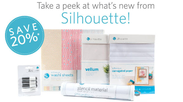 Awesome new materials from Silhouette!  20% off with the code CLOSET through Feb 1st.