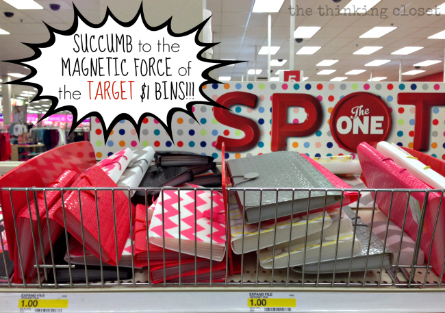 Ah yes...the magnetic force field around the Target $1 bins. I know it well.... Ah yes...the magnetic force field around the Target $1 bins. I know it well....