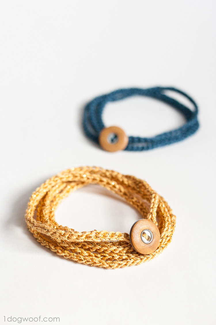 Crochet Wrap Bracelet: Last Minute Valentine's Day Gift Idea!