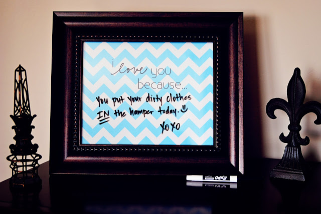 "I Love You Because" Printable: A Last Minute Valentine's Day Gift Idea