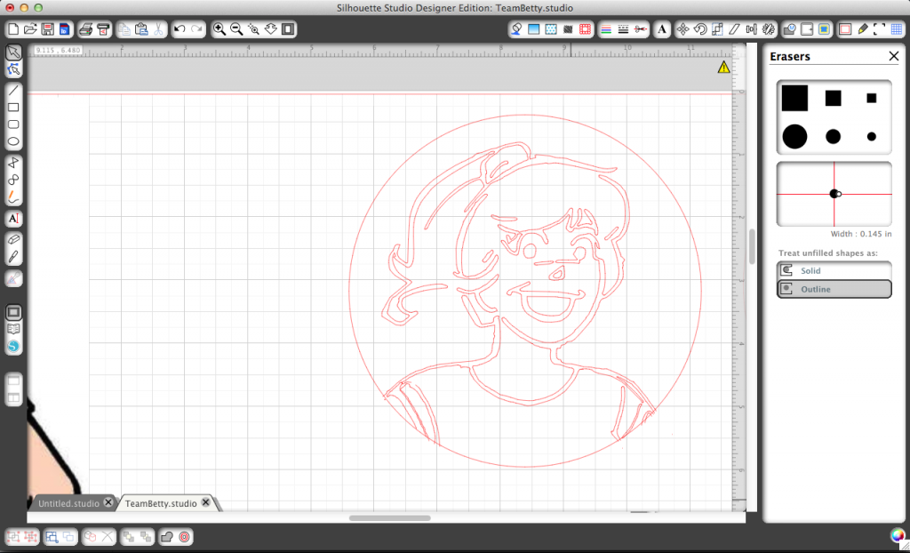 Using the Eraser Tool to Clean Up an Image Using the Eraser Tool to Clean Up an Image