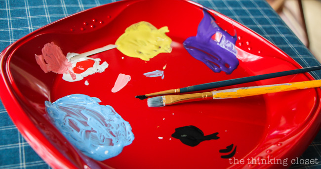 Painting plate! Painting plate!