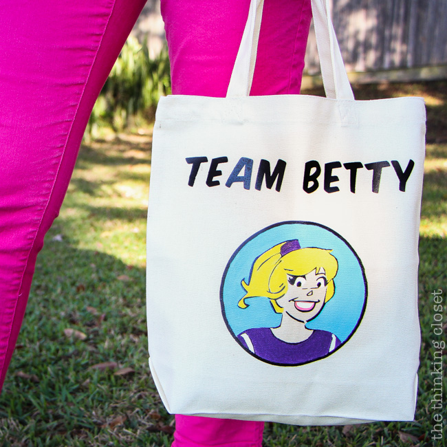 Team Betty Tote Bag & Silhouette Winner!