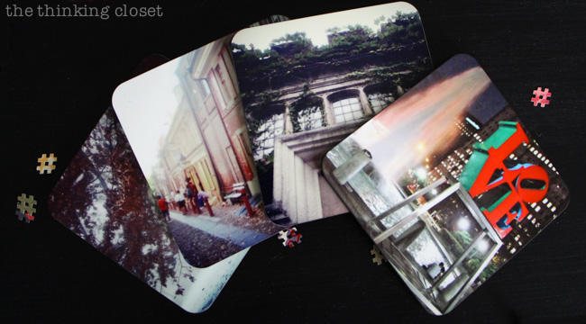 Instagram-Themed Graduation Party {in a box!} via thinkingcloset.com. How precious are these custom photo coasters? Instagram-Themed Graduation Party {in a box!} via thinkingcloset.com. How precious are these custom photo coasters?