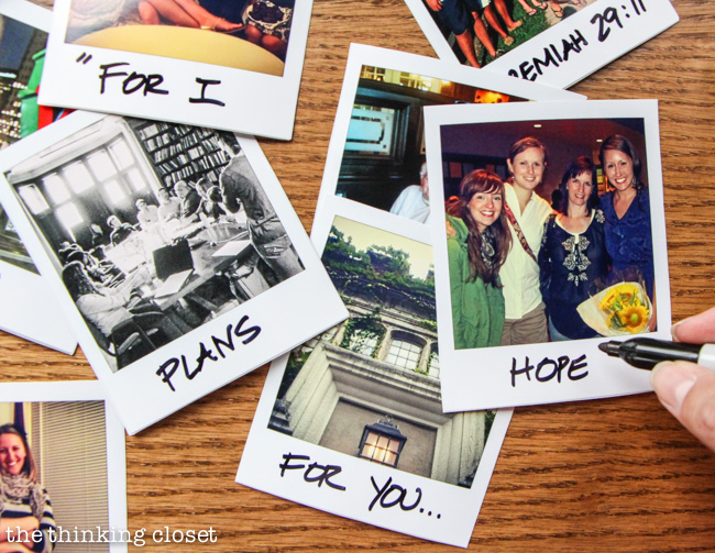 How to transform Instagram photos into faux Polaroids...on the cheap! via thinkingcloset.com How to transform Instagram photos into faux Polaroids...on the cheap! via thinkingcloset.com