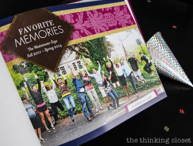 Have a photo book on display at a graduation party to share photo highlights from the last several years! via thinkingcloset.com Have a photo book on display at a graduation party to share photo highlights from the last several years! via thinkingcloset.com