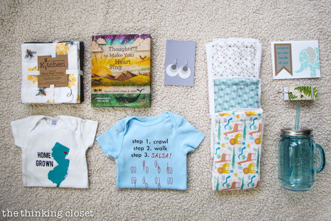 Baby Shower Gift Package: For Mama & Child! FREE "First Memories Mini-Book" Printable via thinkingcloset.com Baby Shower Gift Package: For Mama & Child! FREE "First Memories Mini-Book" Printable via thinkingcloset.com
