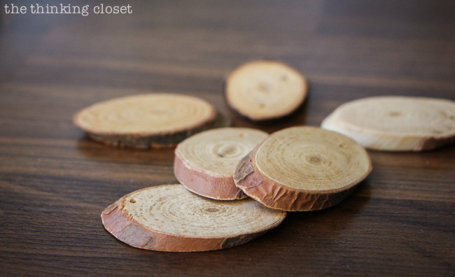 Wood slices! So hot right now. Wood slices! So hot right now.