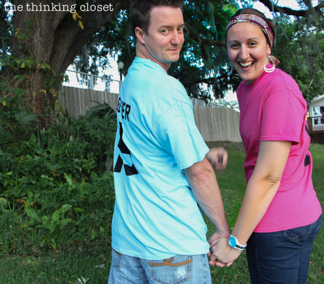 "Together Since" T-Shirts - Such a great idea for an anniversary gift! via thinkingcloset.com "Together Since" T-Shirts - Such a great idea for an anniversary gift! via thinkingcloset.com