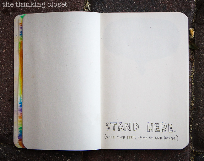 Wreck This Journal: Exercises in Creative Recklessness via thinkingcloset.com