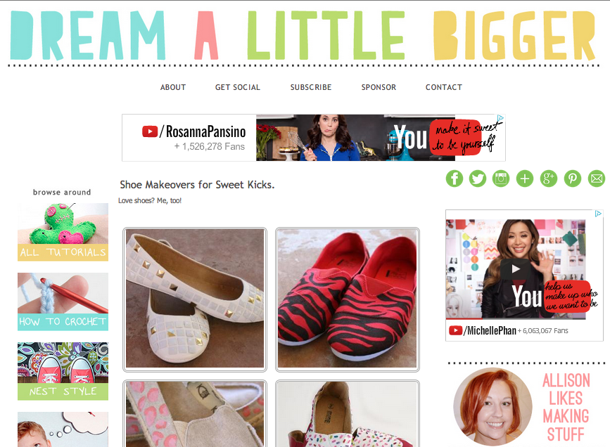 Allison's Amazing Shoe Makeover Gallery! Allison's Amazing Shoe Makeover Gallery!