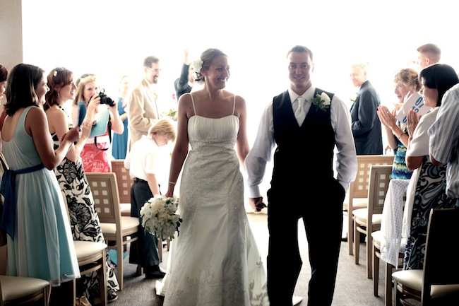 Our DIY Wedding Ceremony & The Art of Being Present via thinkingcloset.com