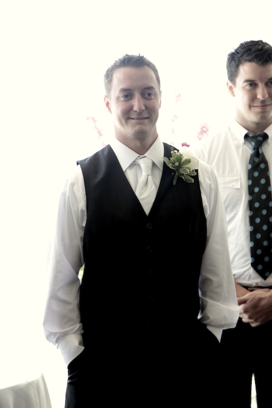 Our DIY Wedding Ceremony: The groom! Our DIY Wedding Ceremony: The groom!