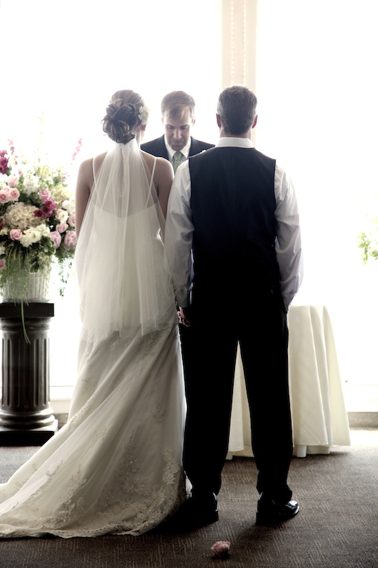 Our DIY Wedding Ceremony & The Art of Being Present via thinkingcloset.com