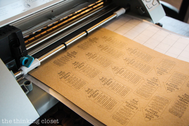 Printable adhesive kraft paper - - great for creating stickers. Printable adhesive kraft paper - - great for creating stickers.